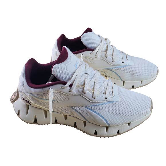 REEBOK | Zig Dynamica 4 | Beige |  Womens Lifestyle Sneakers | Size 8.5 - Picture 1 of 8